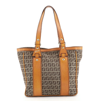 Fendi Open Tote Zucchino Canvas Medium