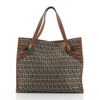 Fendi Vintage Tote Zucchino Canvas Medium