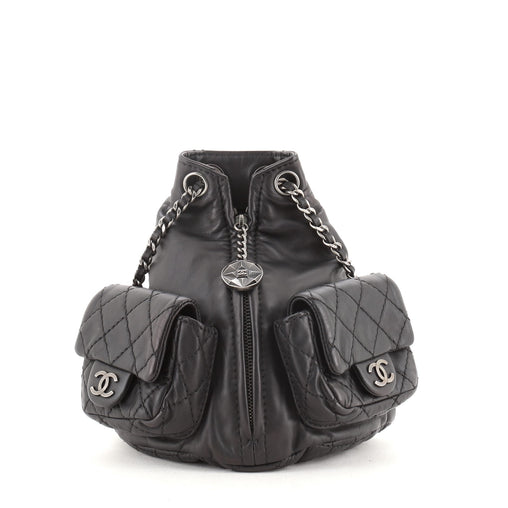 Chanel Backpack Is Back Leather Mini 61804
