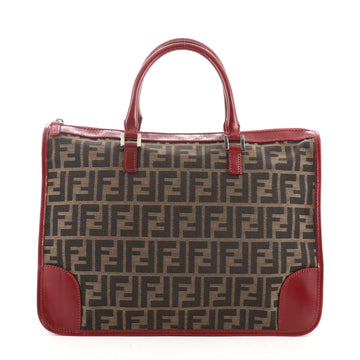 Fendi Vintage Zip Tote Zucca Canvas Medium