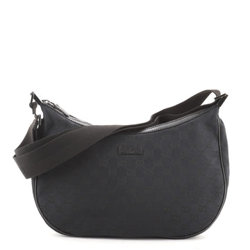 Gucci Saddle Zip Messenger Bag GG Canvas Medium