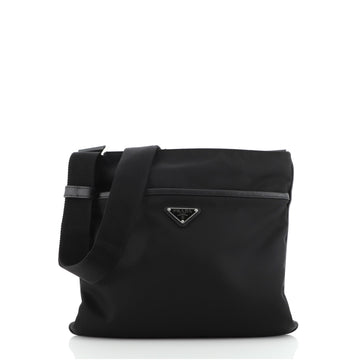 Prada Front Pocket Messenger Bag Tessuto Medium