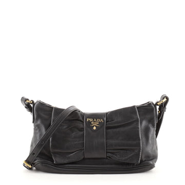 Prada Bow Crossbody Bag Soft Calf Small