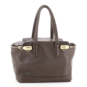 Salvatore Ferragamo Verve Tote Leather Medium