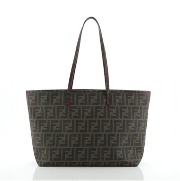 Fendi Roll Tote Zucca Coated Canvas Medium