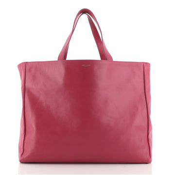 Saint Laurent Reversible East West Shopper Tote Leather