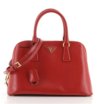 Prada Promenade Bag Vernice Saffiano Leather Medium