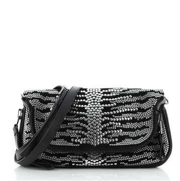 Tom Ford Jennifer Crossbody Bag Studded Suede Medium