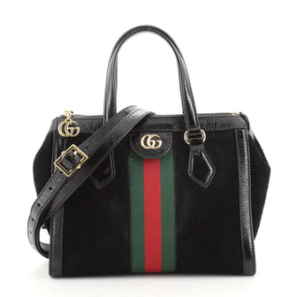 Gucci Ophidia Top Handle Tote Suede Small