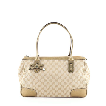 Gucci Princy Zip Tote GG Canvas Medium