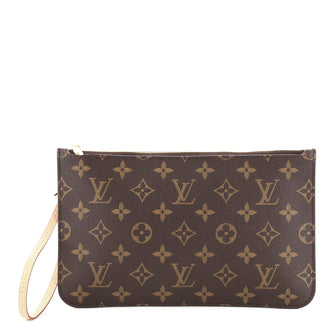 Louis Vuitton Neverfull Pochette Monogram Canvas Large