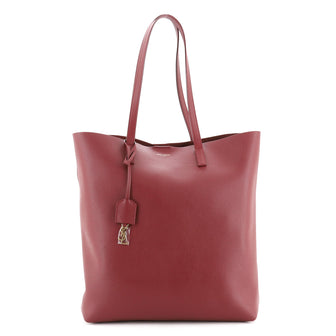Saint Laurent Shopper Tote Leather Tall