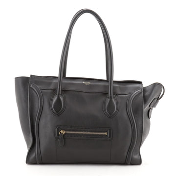 Celine Shoulder Luggage Bag Leather