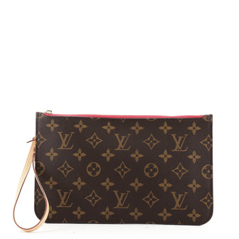 Louis Vuitton Neverfull Pochette Monogram Canvas Large