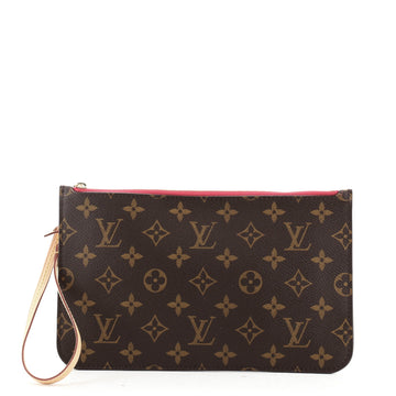 Louis Vuitton Neverfull Pochette Monogram Canvas Large