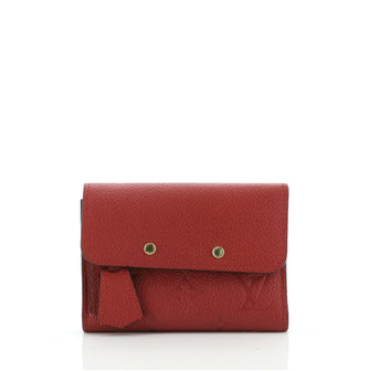 Louis Vuitton Pont Neuf Compact Wallet Monogram Empreinte Leather