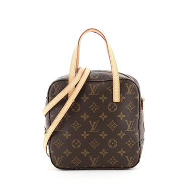 Louis Vuitton Spontini Handbag Monogram Canvas