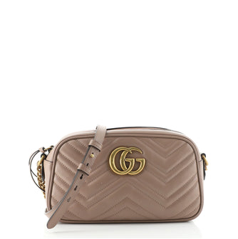 Gucci GG Marmont Shoulder Bag Matelasse Leather Small