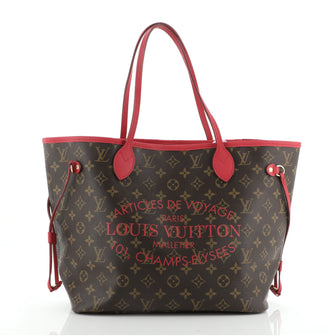 Louis Vuitton Neverfull NM Tote Limited Edition V Monogram Canvas MM