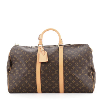 Louis Vuitton Keepall Bag Monogram Canvas 50