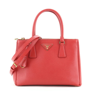 Prada Galleria Double Zip Tote Saffiano Leather Medium