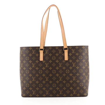 Louis Vuitton Luco Handbag Monogram Canvas