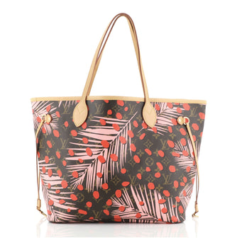 Louis Vuitton Neverfull NM Tote Limited Edition Monogram Jungle Dots MM