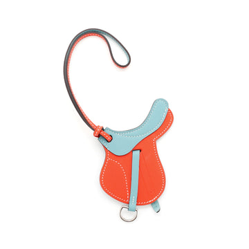 Hermes Paddock Selle Bag Charm Leather