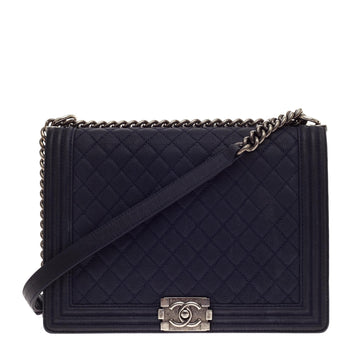 Chanel Boy Flap Matte Caviar Large
