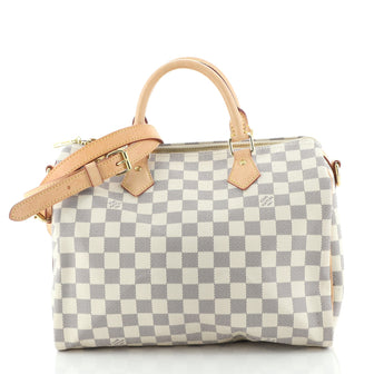 Louis Vuitton Speedy Bandouliere Bag Damier 30