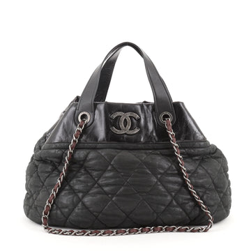Chanel In The Mix Tote Quilted Iridescent Calfskin Medium