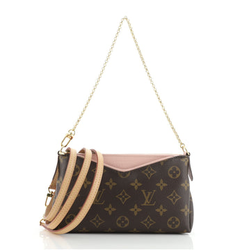 Louis Vuitton Pallas Clutch Monogram Canvas