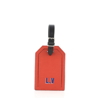 Louis Vuitton Luggage Tag Limited Edition FIFA World Cup Epi Leather