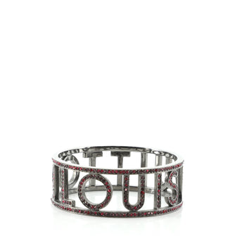Louis Vuitton 1001 Nuits Nights Bangle Bracelet Crystal Embellished Metal
