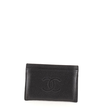 Chanel Timeless Card Holder Caviar