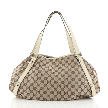 Gucci Abbey Shoulder Bag GG Canvas Medium