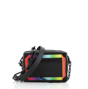 Louis Vuitton Soft Trunk Bag Rainbow Taiga Leather Mini