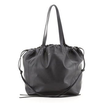 Celine Coulisse Shoulder Bag Leather Small