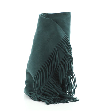 Hermes Fringe Throw Blanket Cashmere