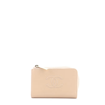 Chanel Timeless Zip Around Key Holder Lambskin