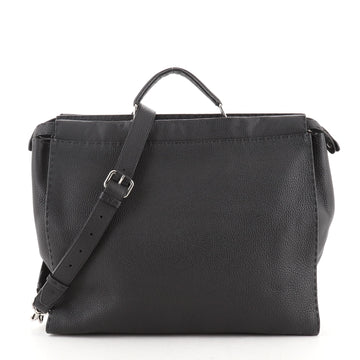 Fendi Monster Selleria Peekaboo Bag Leather XL