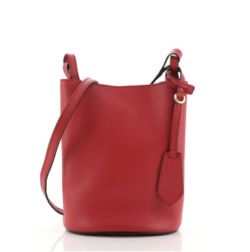 Burberry Lorne Bucket Bag Leather Small