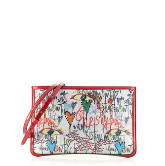 Christian Louboutin Loubiclutch Sequin with Patent