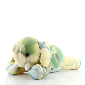 Salvatore Ferragamo Elephant Toy Printed Silk