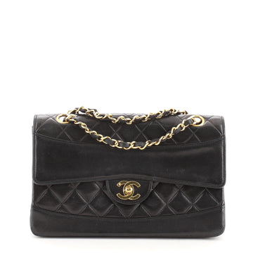Chanel Vintage CC Chain Flap Bag Quilted Lambskin Medium
