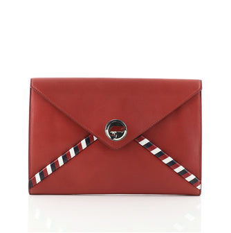 Chanel Airlines Envelope Clutch Lambskin Medium