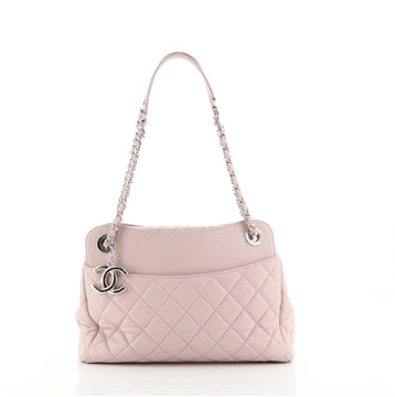 Chanel 7 Tote Quilted Lambskin Small