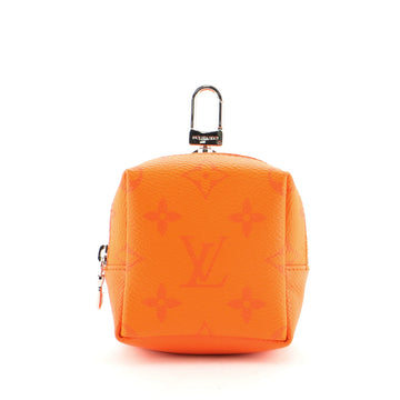 Louis Vuitton Box Pouch Bag Charm and Belt Charm Monogram Taigarama