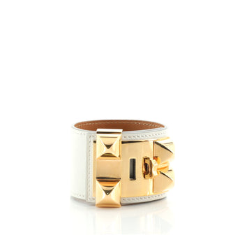 Hermes Collier de Chien Bracelet Leather