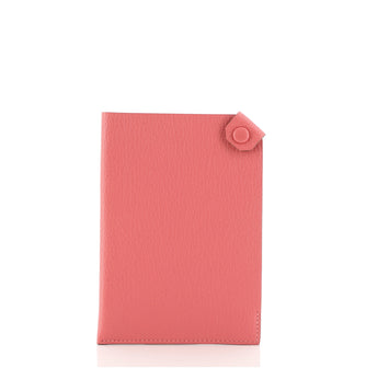 Hermes Tarmac Passport Holder Leather